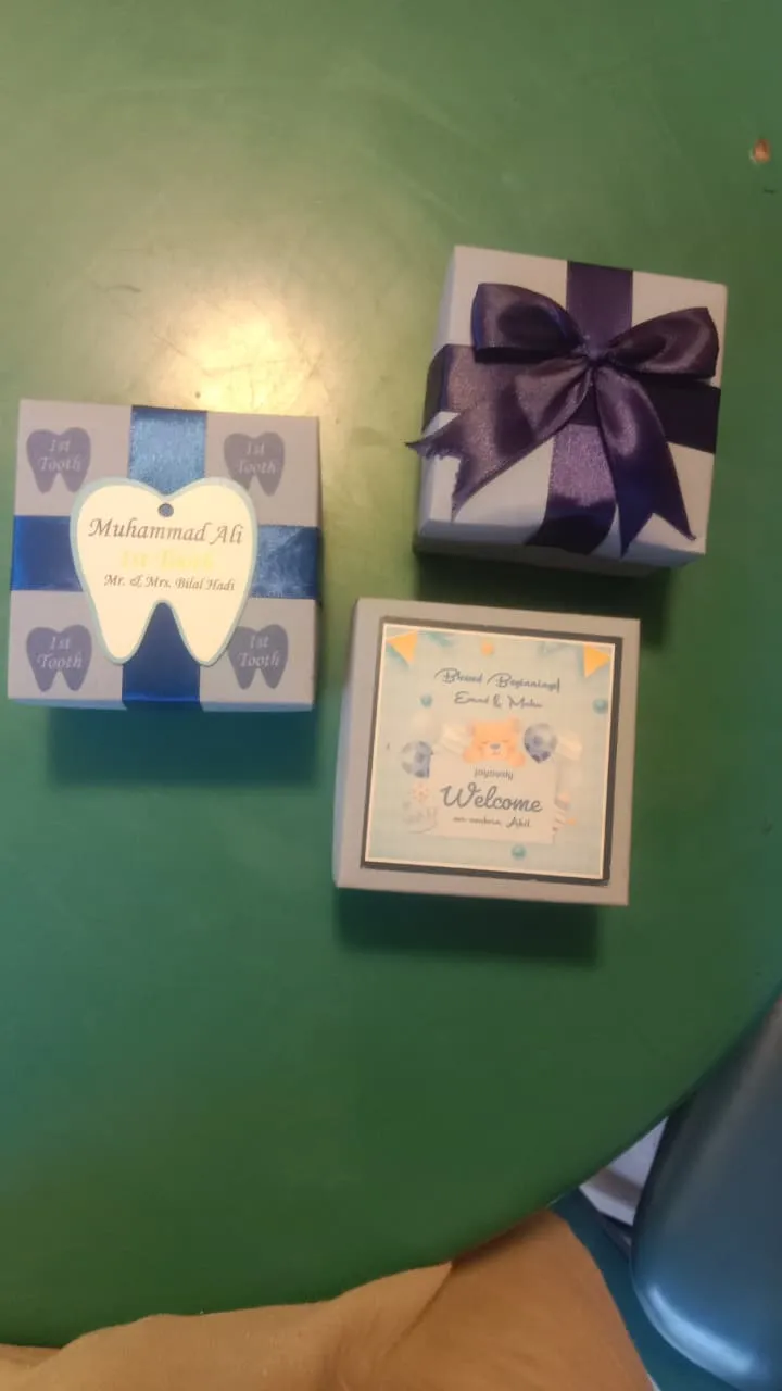 Ribbon Bid Boxes