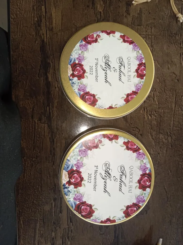 Round Shape Tin Boxes