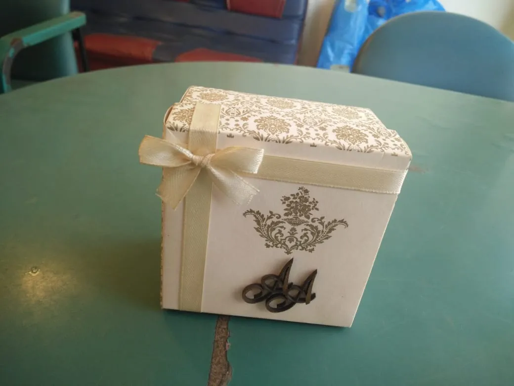 Bid Boxes Online - premium square bid boxes with custom printing